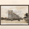 Colaba Railway Station & Colaba Reclamation Year-1867 ( Code No: 123) – Mounted and Wooden Frames.
